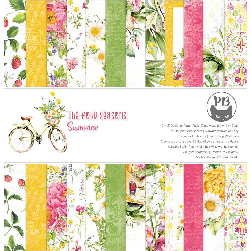 P13 - Summer - P13Sum08 12x12 paper pad - 1 only