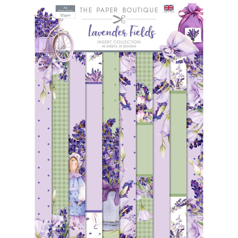 The Paper Boutique - PB1406 Lavender Fields A4 Paper Pad.....2 only