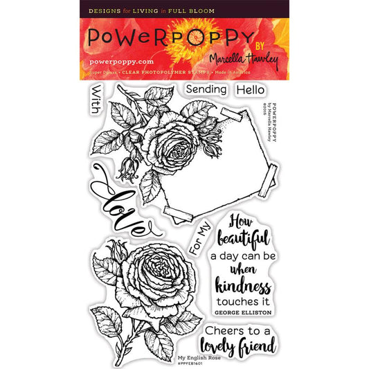 Power Poppy PFEB1601 My English Rose*