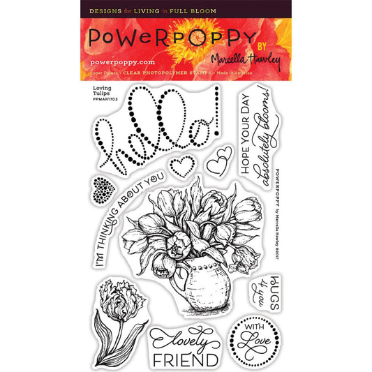 Power Poppy PMAR1703 Loving Tulips*
