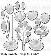 My Favorite Things - Painted Prints die set........