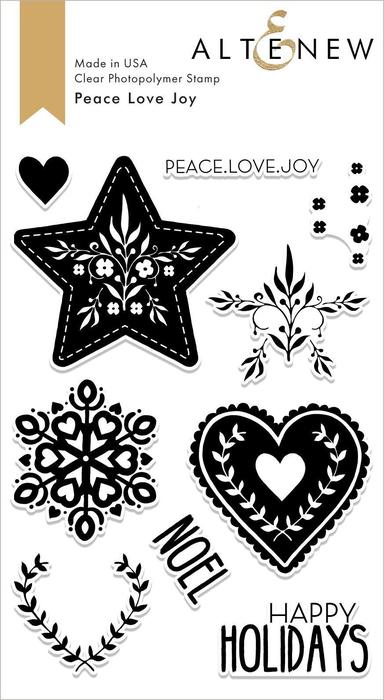 Altenew - Peace Love Joy stamp set*