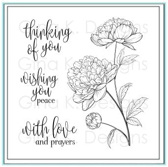 Gina K Designs - Peaceful Floral Mini*