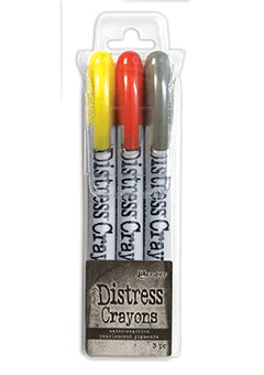 Tim Holtz Distress Pearl Crayon - Set 3