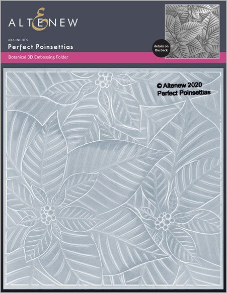 Altenew - Perfect Poinsettia 3D Embossing Folder*