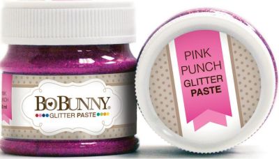 Bo Bunny Glitter Paste - Pink Punch**