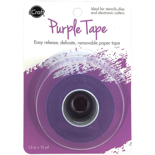 iCraft Removable Purple Tape 1.5"x15yd roll..- out of stock