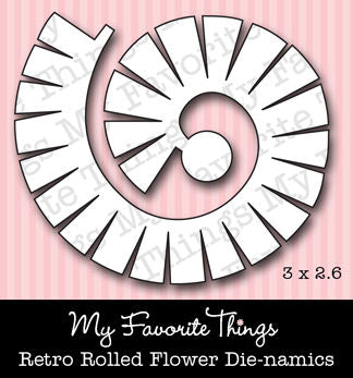 MFT Dienamics - Retro Rolled Flower............