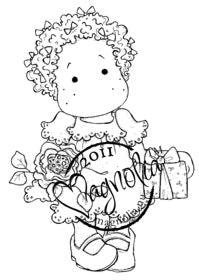 Magnolia Rubber Stamps - Ribbon Hair Tilda*