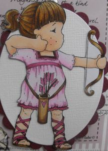 Magnolia Rubber Stamps - Right Through My Heart Tilda*