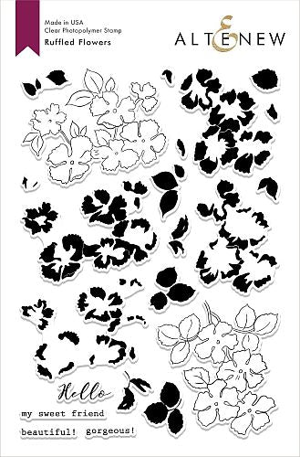 Altenew - Ruffled Flowers stamp set
