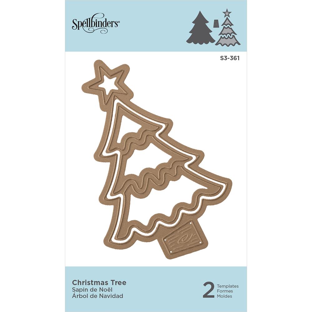 Spellbinders S3-361 Christmas Tree Shapeabilities Die D-Lites........