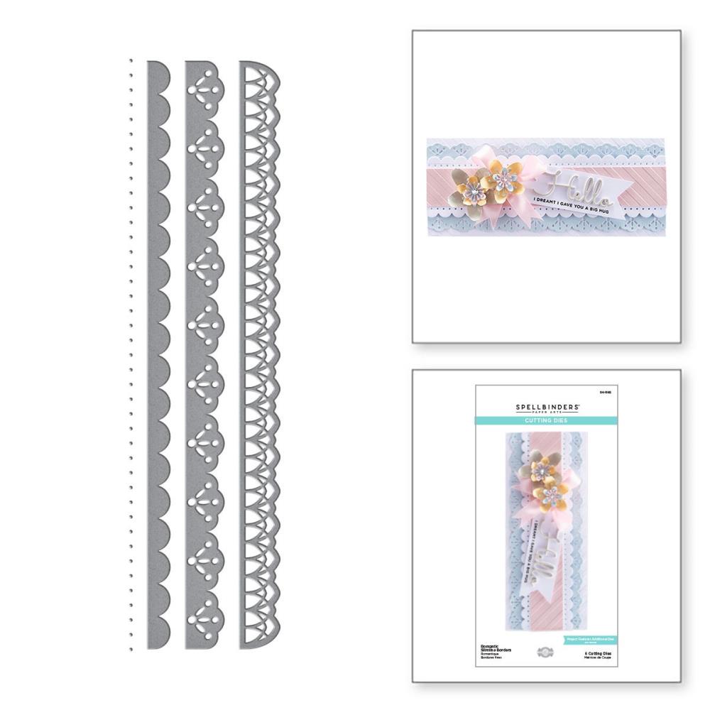 Spellbinders - S4-1165 Romantic Slimline Borders.........