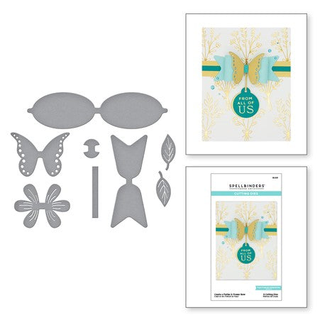 Spellbinders - S5-501 Create A Flutter & Flower Bow......