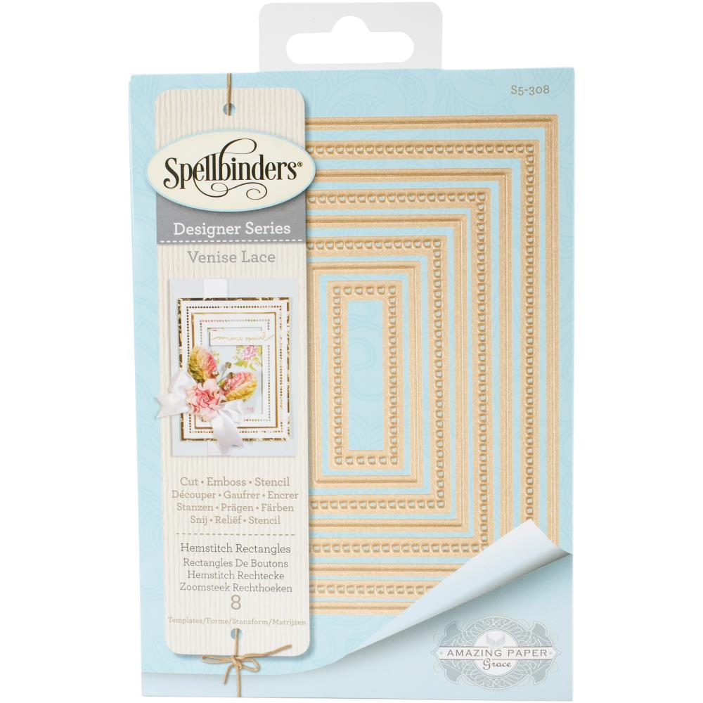 Spellbinders - S5-308 Venise Lace - Hemstitch Rectangles.......
