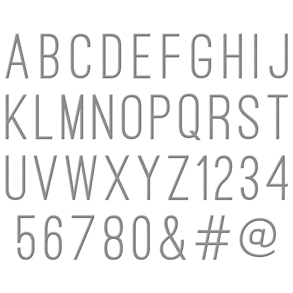 Spellbinders - S5-442 Simply Perfect Alphabet.........