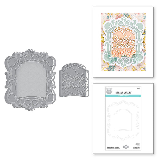 Spellbinders S5-455 Birthday Wishes - out of stock