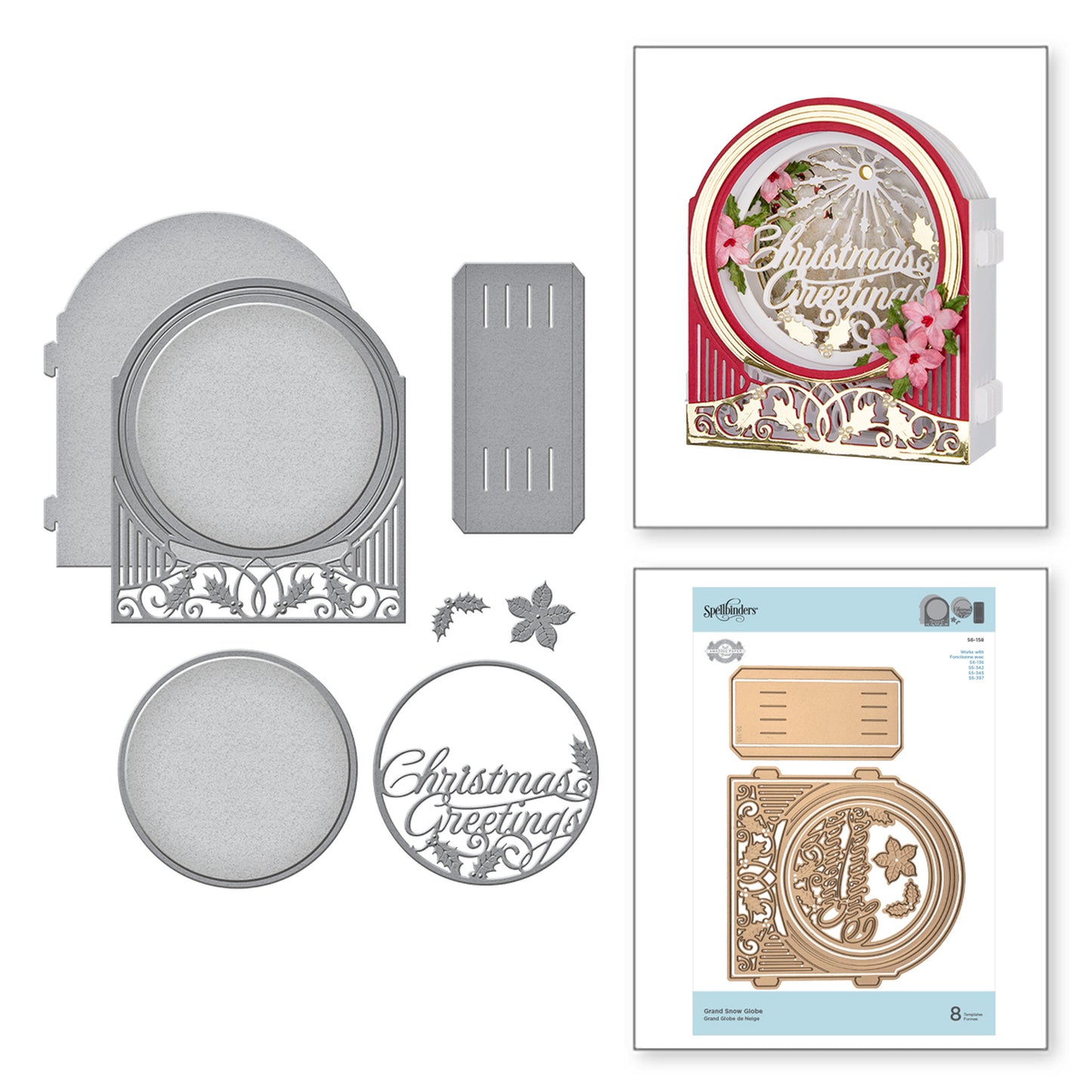Spellbinders S6-158 Grand Snow Globe.......