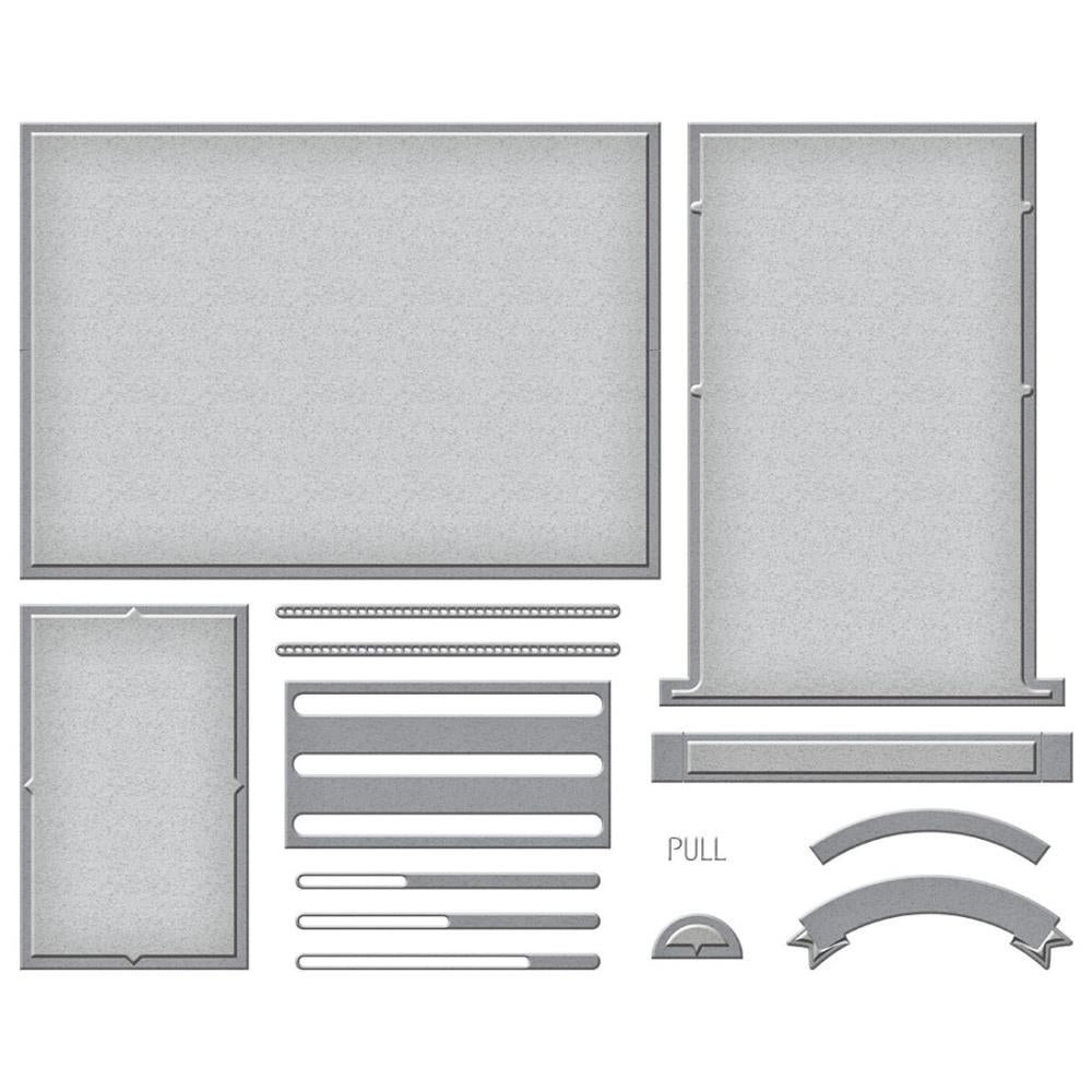 Spellbinders - S6-165 Make A Scene Card Base........