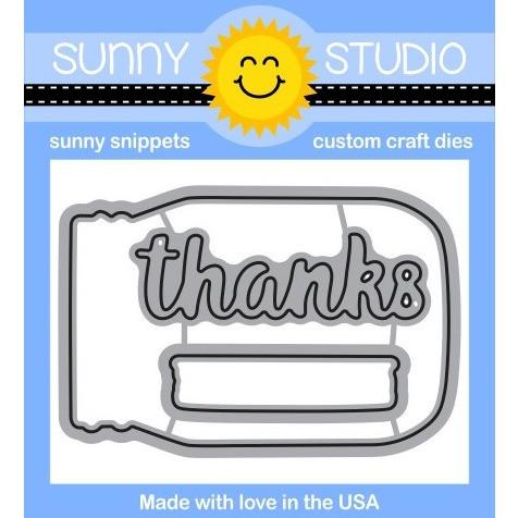 Sunny Studio Stamps - SS049 Vintage Jar die