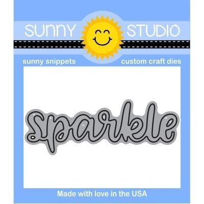 Sunny Studio Stamps - Sparkle word die.. sold out