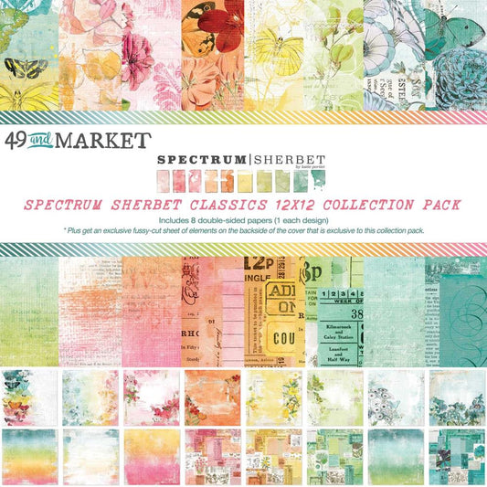 49 & Market Spectrum Sherbert Classic - 12x12" paper pad SS36219*