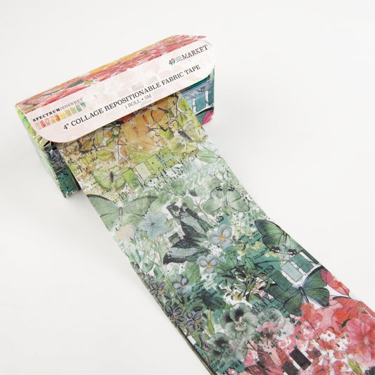 49 & Market Spectrum Sherbert 4" Fabric Washi Tape Roll - Collage SS36516