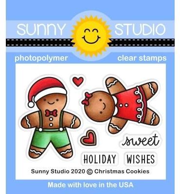 Sunny Studio Stamps - SSCL310 Christmas Cookies (stamp and die set).......