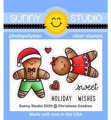 Sunny Studio Stamps - SSCL310 Christmas Cookies (stamp and die set)
