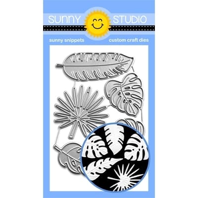 Sunny Studio Stamps - SSDIE299 Summer Greenery die........