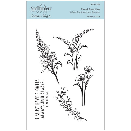 Spellbinders - STP030 Floral Beauties