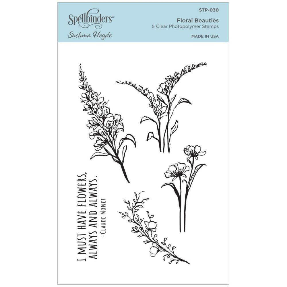 Spellbinders - STP030 Floral Beauties