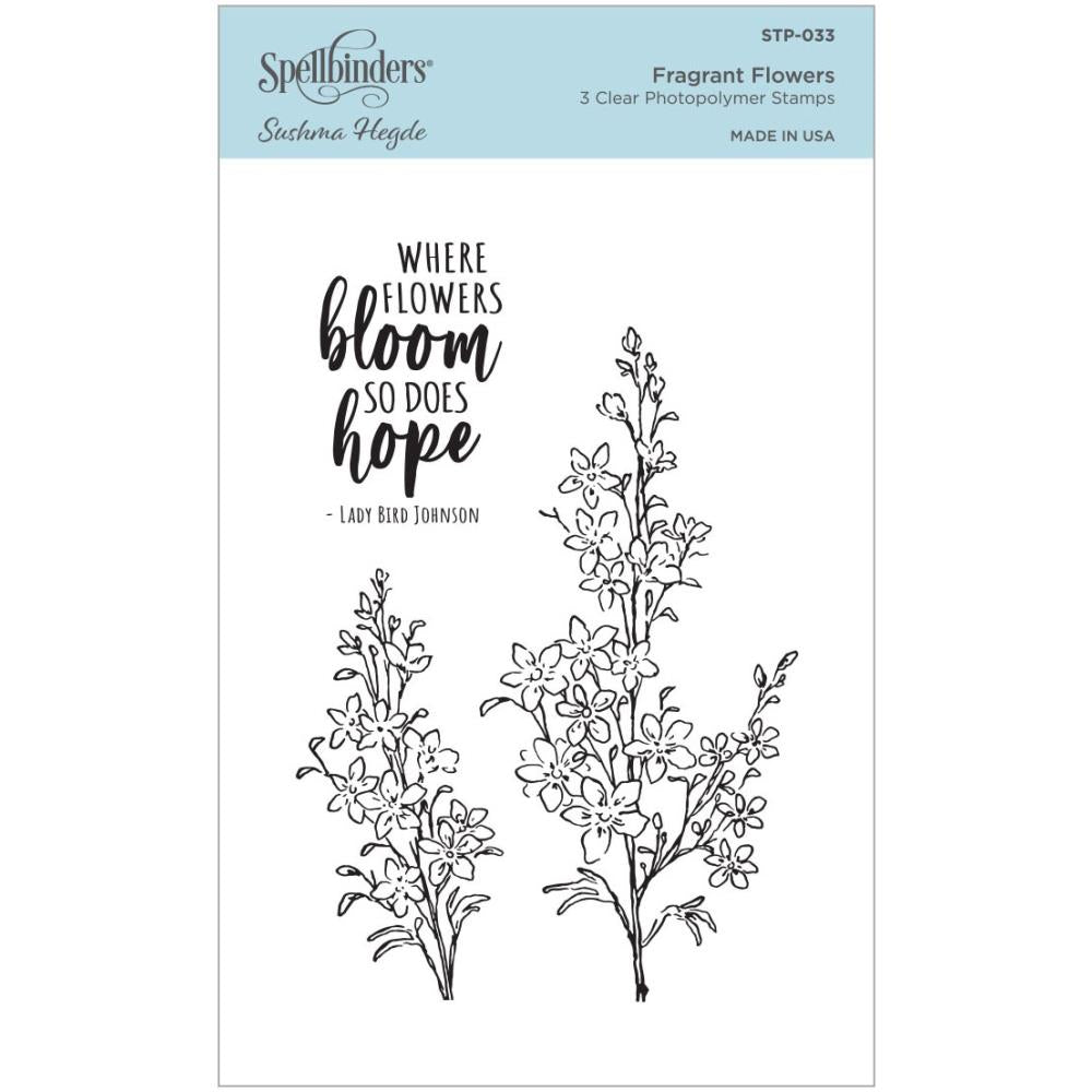Spellbinders - STP-033 Fragrant Flowers - 1 only left.........