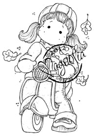 Magnolia Rubber Stamps - Scooter Tilda*