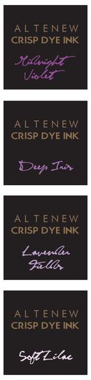 Altenew Cube Ink Pad Set - Shades of Purple - 1 only