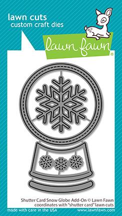 Lawn Fawn - Shutter Card Snow Globe Add-on die