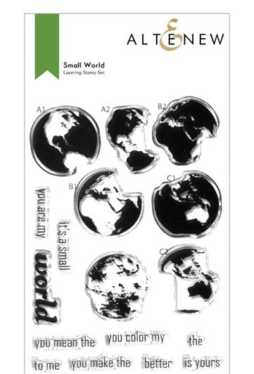 Altenew - Small World stamp set………