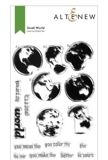 Altenew - Small World stamp set