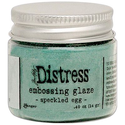 Distress Embossing Glaze - Speckled Egg