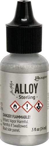Tim Holtz Alloy Alcohol Inks - Sterling