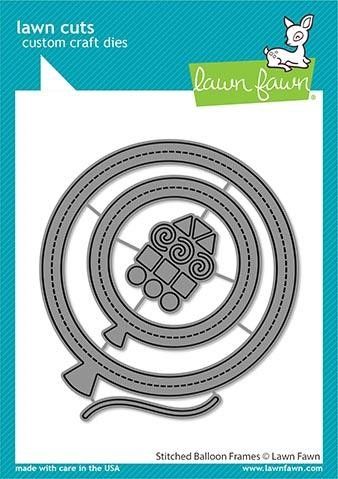 Lawn Fawn - LF2266 - Stitched Balloons frames…….
