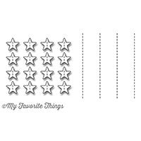 My Favorite Things - Dienamics Stitched Star Grid...........