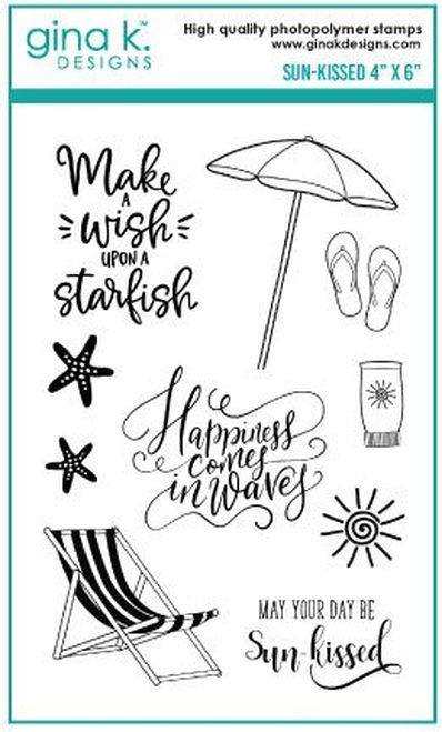 Gina K Designs - Sun Kissed stamp set - out of stock