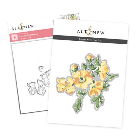 Altenew - Swamp Buttercup (stencil & die set)……..