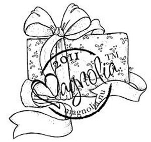 Magnolia Rubber Stamp - Sweet Christmas Present