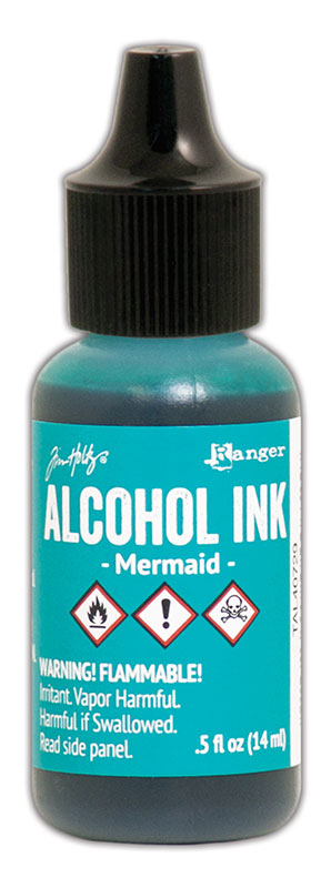 Alcohol Ink - Mermaid