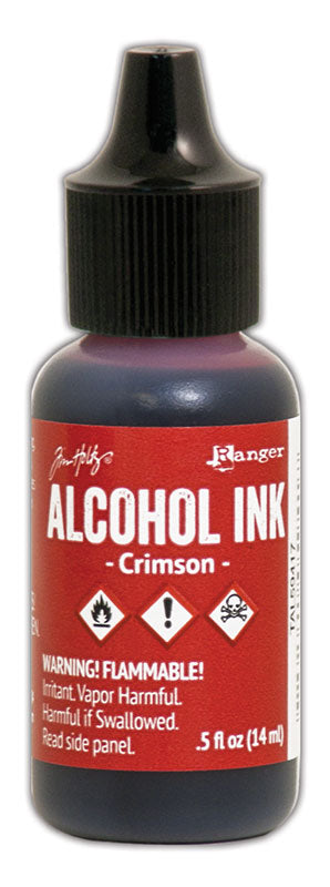 Alcohol Ink - Crimson