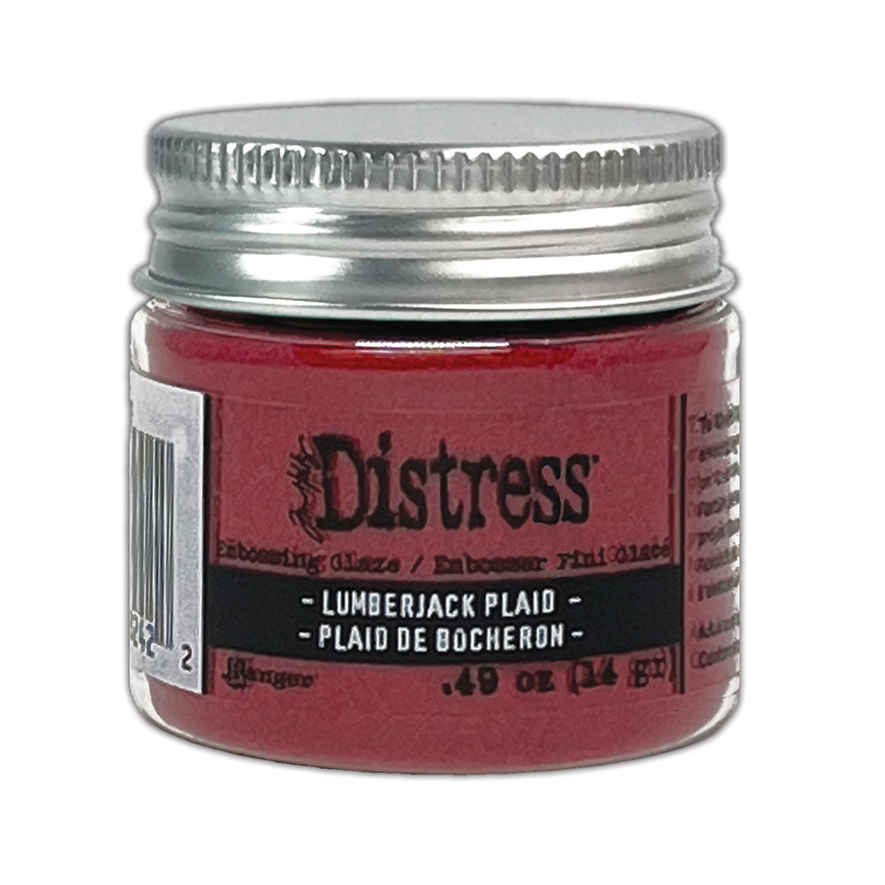 Tim Holtz - Lumberjack Plaid - Distress Embossing Glaze