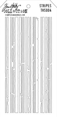 Tim Holtz Stencil - THS004 Stripes