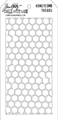 Tim Holtz Stencil - THS005 Honeycomb -.........